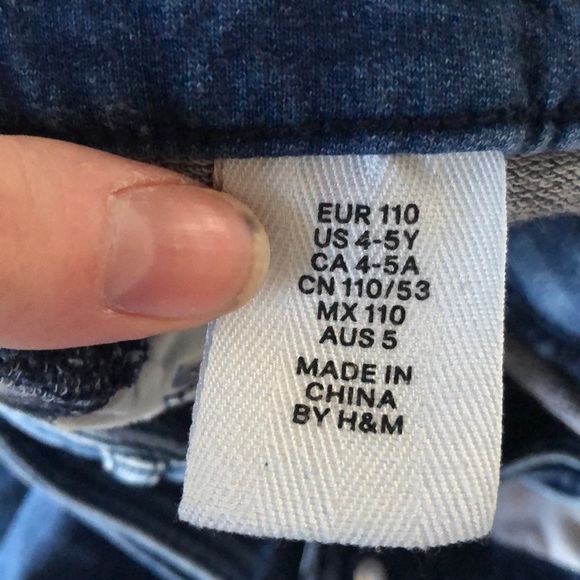 H&M Button-Front Denim Overalls - Picture 7 of 7